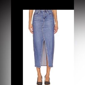 Hudson Blue Denim Skirt
